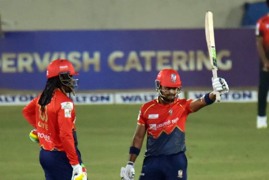Shykat Ali struck a brisk half-century 