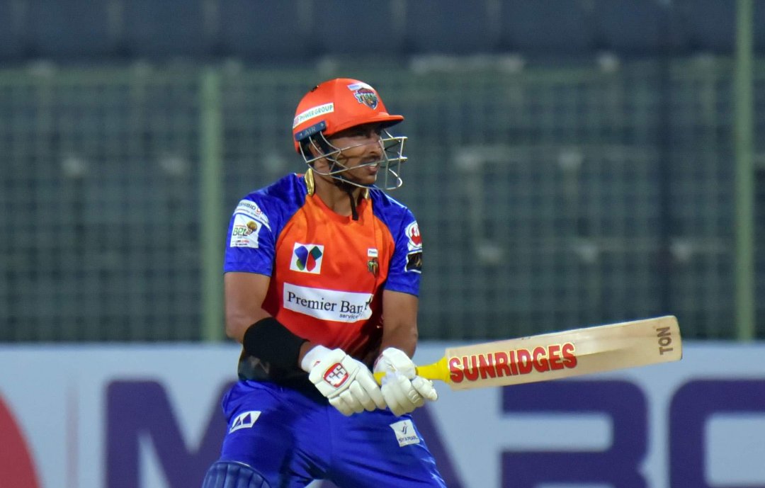 Soumya Sarkar struck 62-ball 82 not out