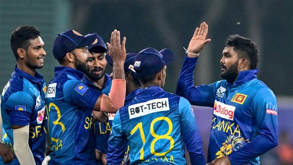 Sri Lanka Announce T20I Squad For Bangladesh Series