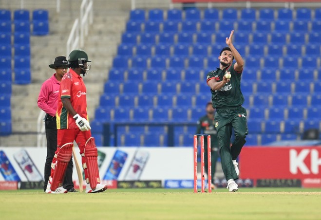 Taskin Ahmed blames batters after Bangladesh lose to Zimbabwe