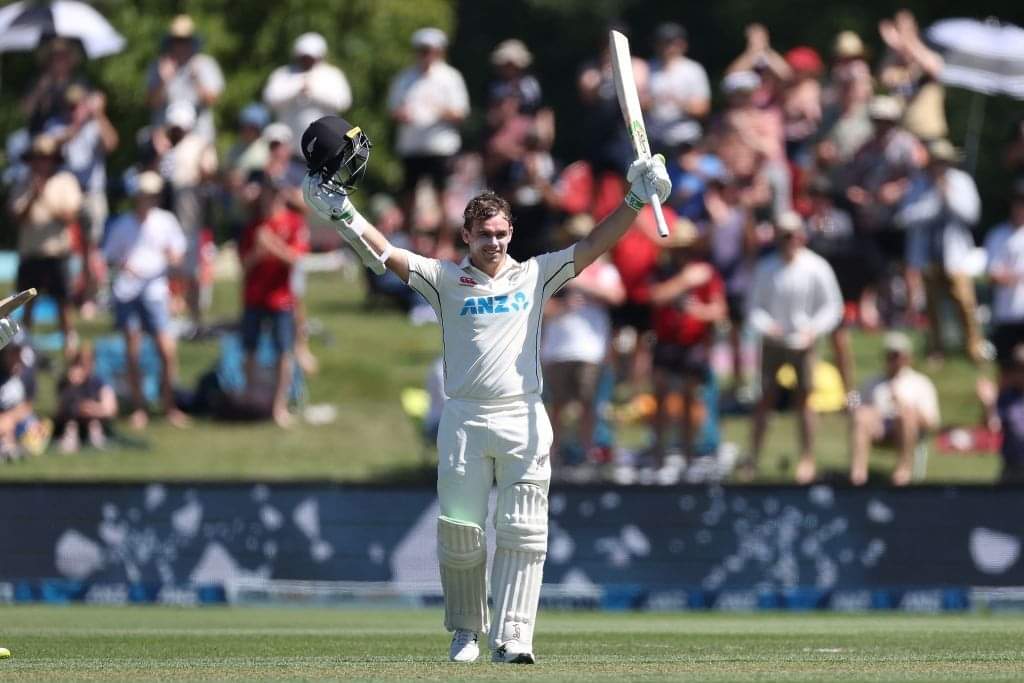Tom Latham notched up his second double century in Tests. © Getty Images    