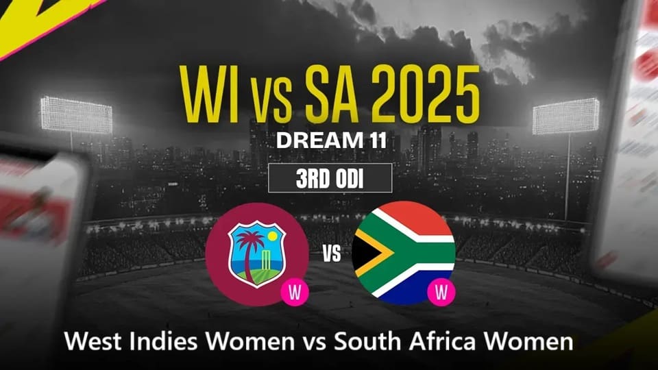 West Indies Women vs South Africa Women 3rd ODI Match, Dream 11 Prediction, Fantasy Cricket