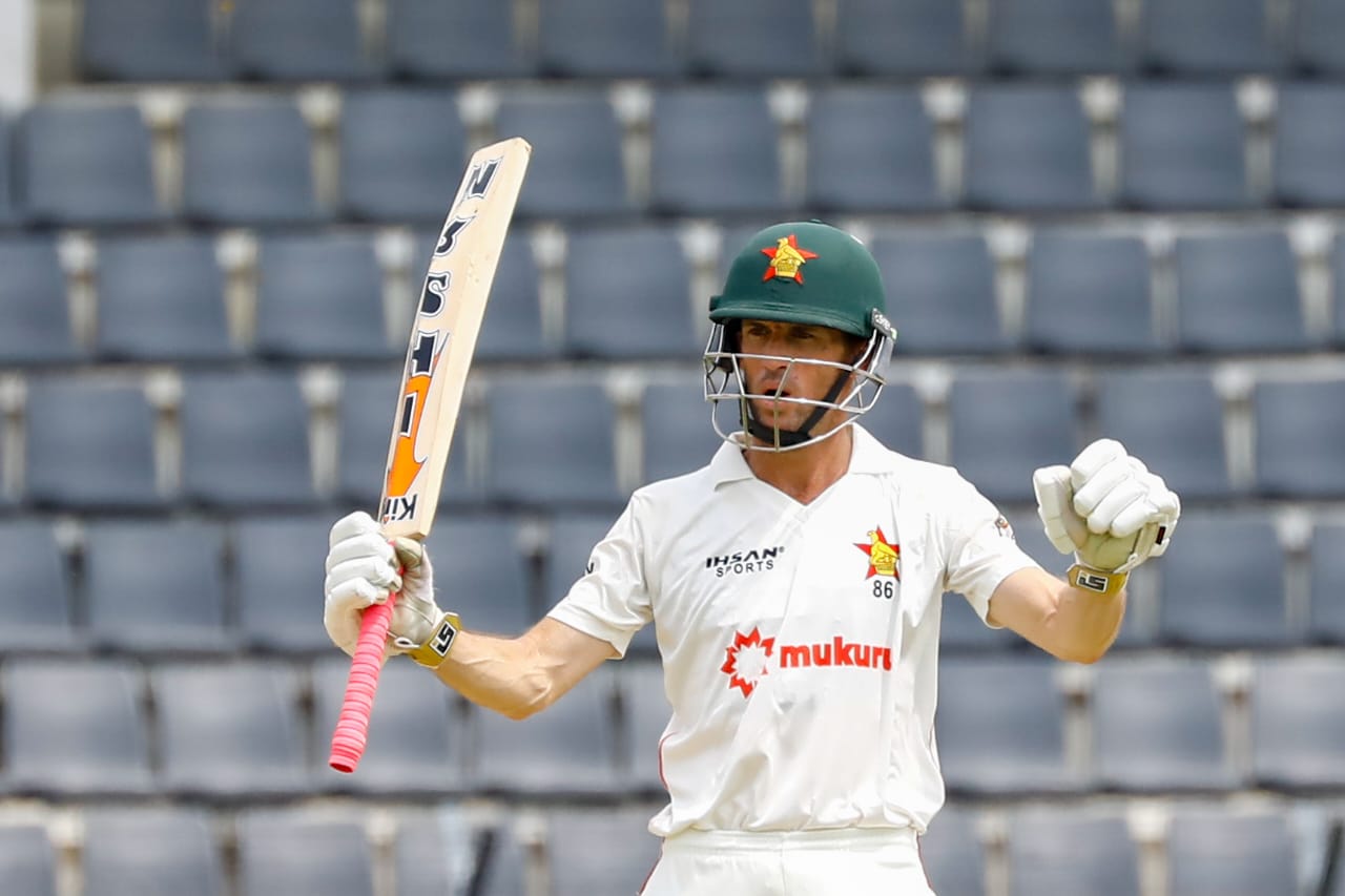 Sean Williams hits a half-century in the first innings ©BDCricTime