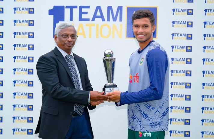Bangladesh U19 opener Zawad Abrar named player of the series
